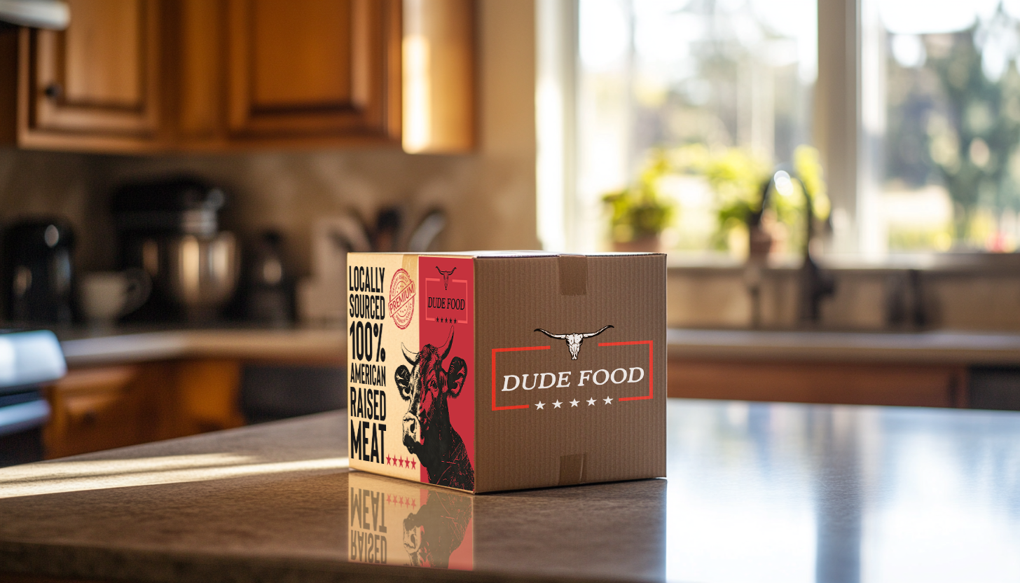 Meat subscription box