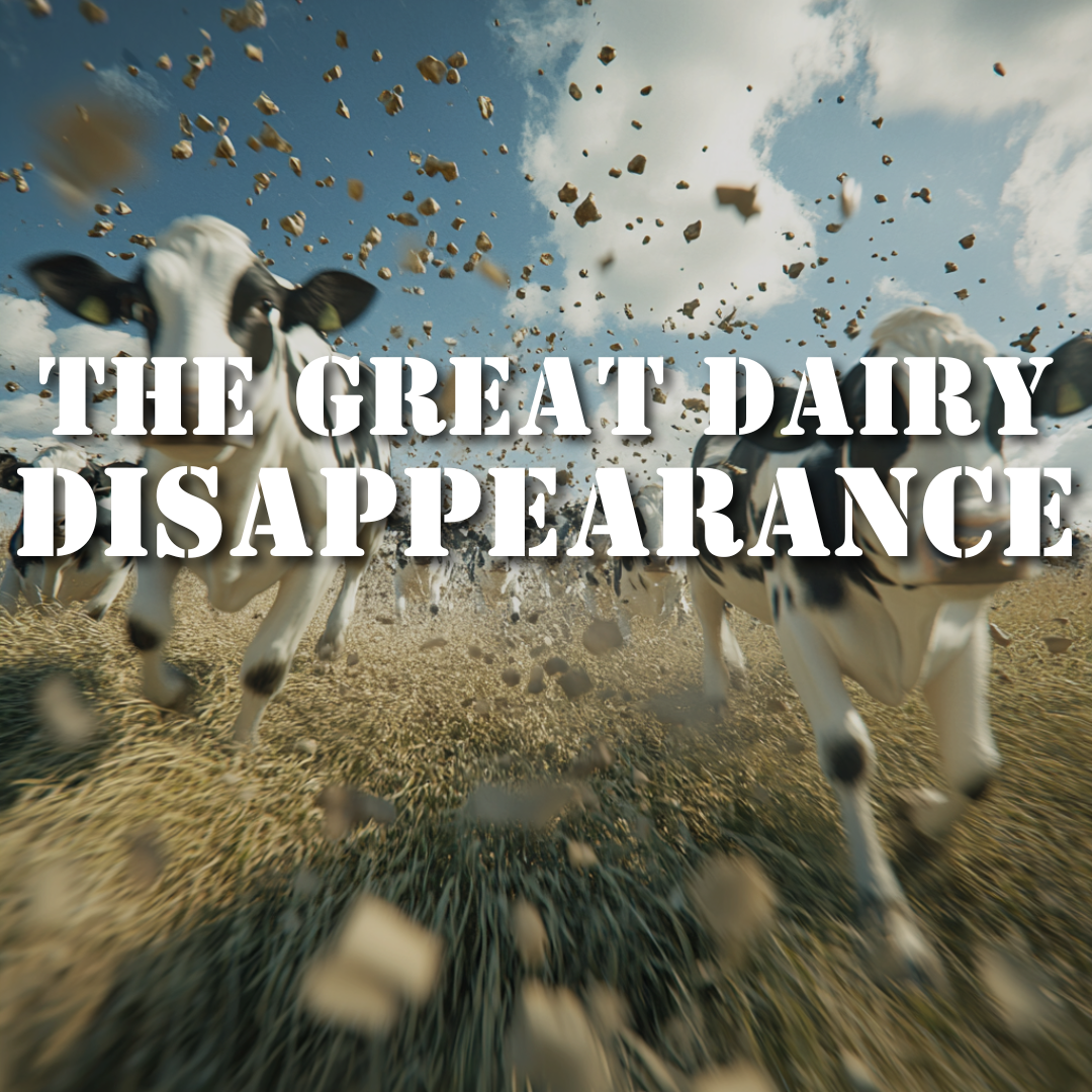 The Great Dairy Disappearance: How Milk Production Rose While Farms ...