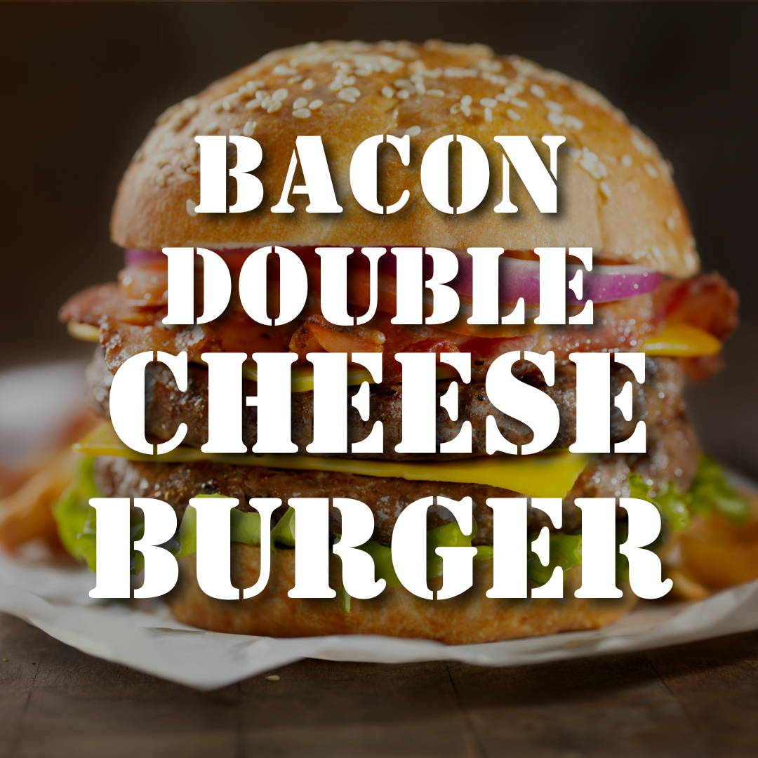 This is How to Make the Best BACON WESTERN DOUBLE CHEESEBURGER in Town!