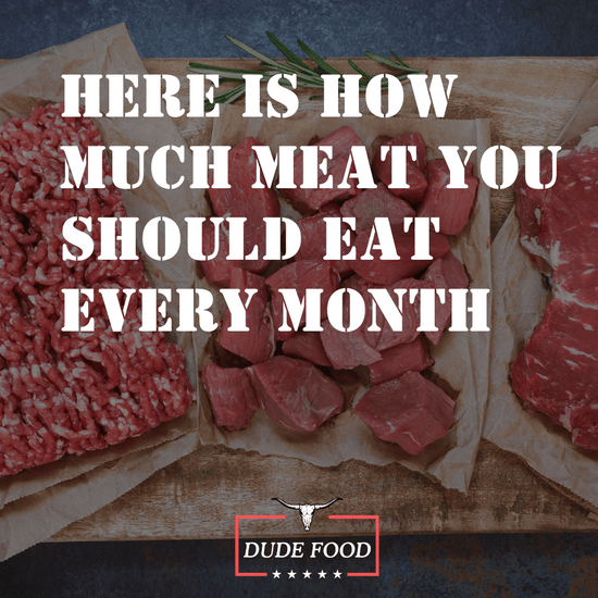 How Much Meat Should You Consume Monthly for Optimal Health?