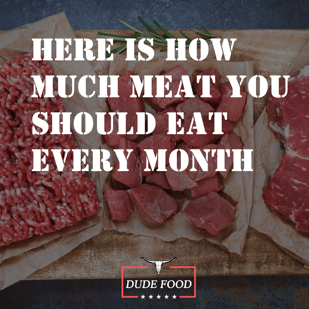 How Much Meat Should You Eat Monthly for Optimal Health