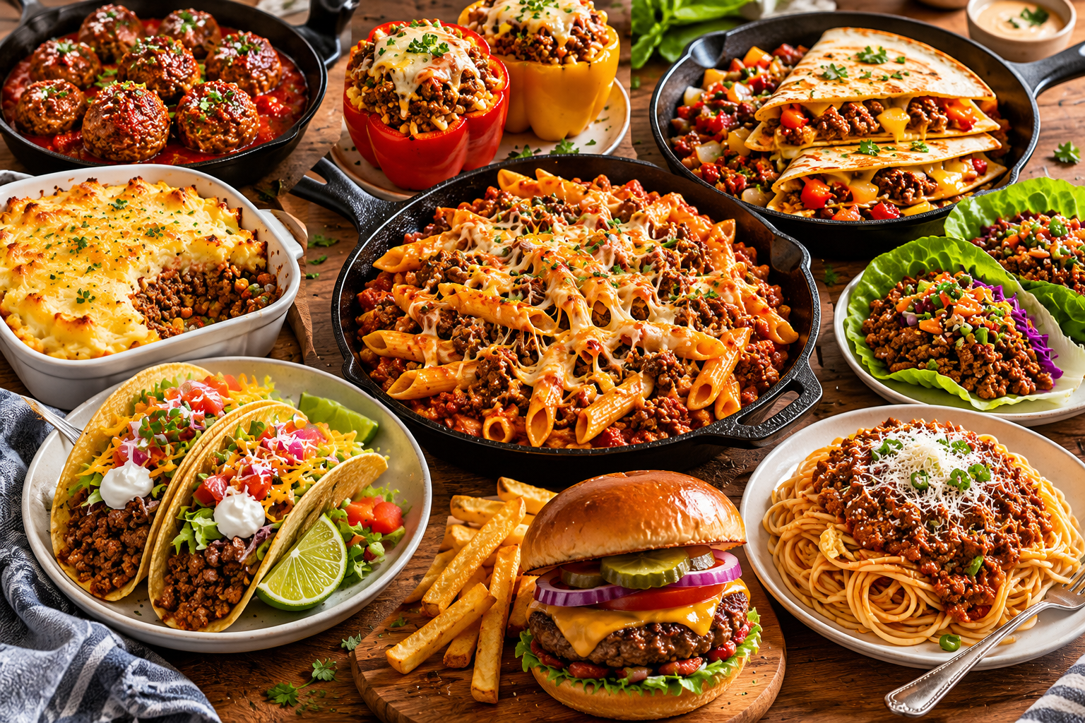 20 Meals With Ground Beef That Go Far Beyond Burgers