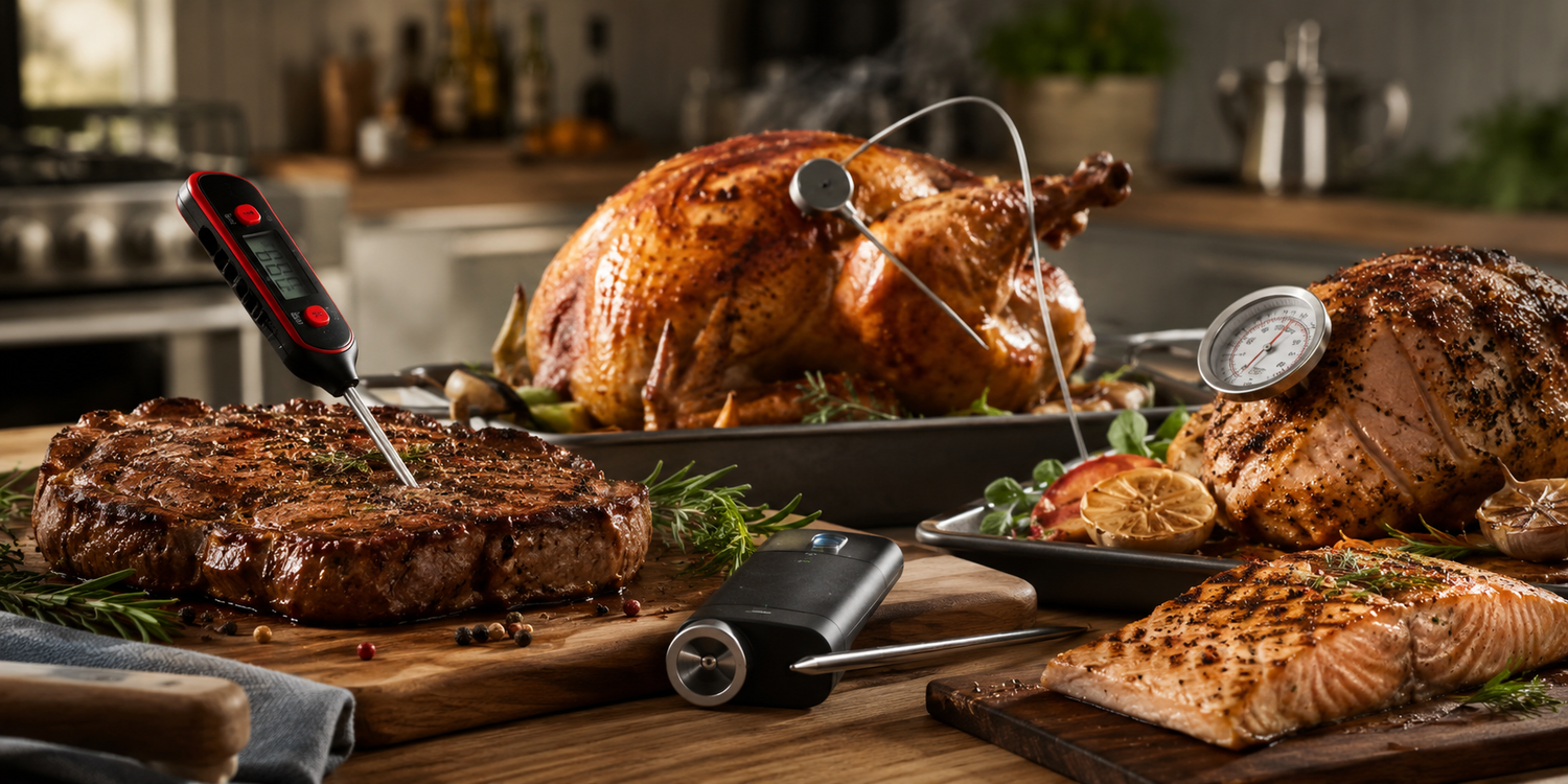 Meat Thermometer Guide: How to Choose and Use the Right Meat Thermometer