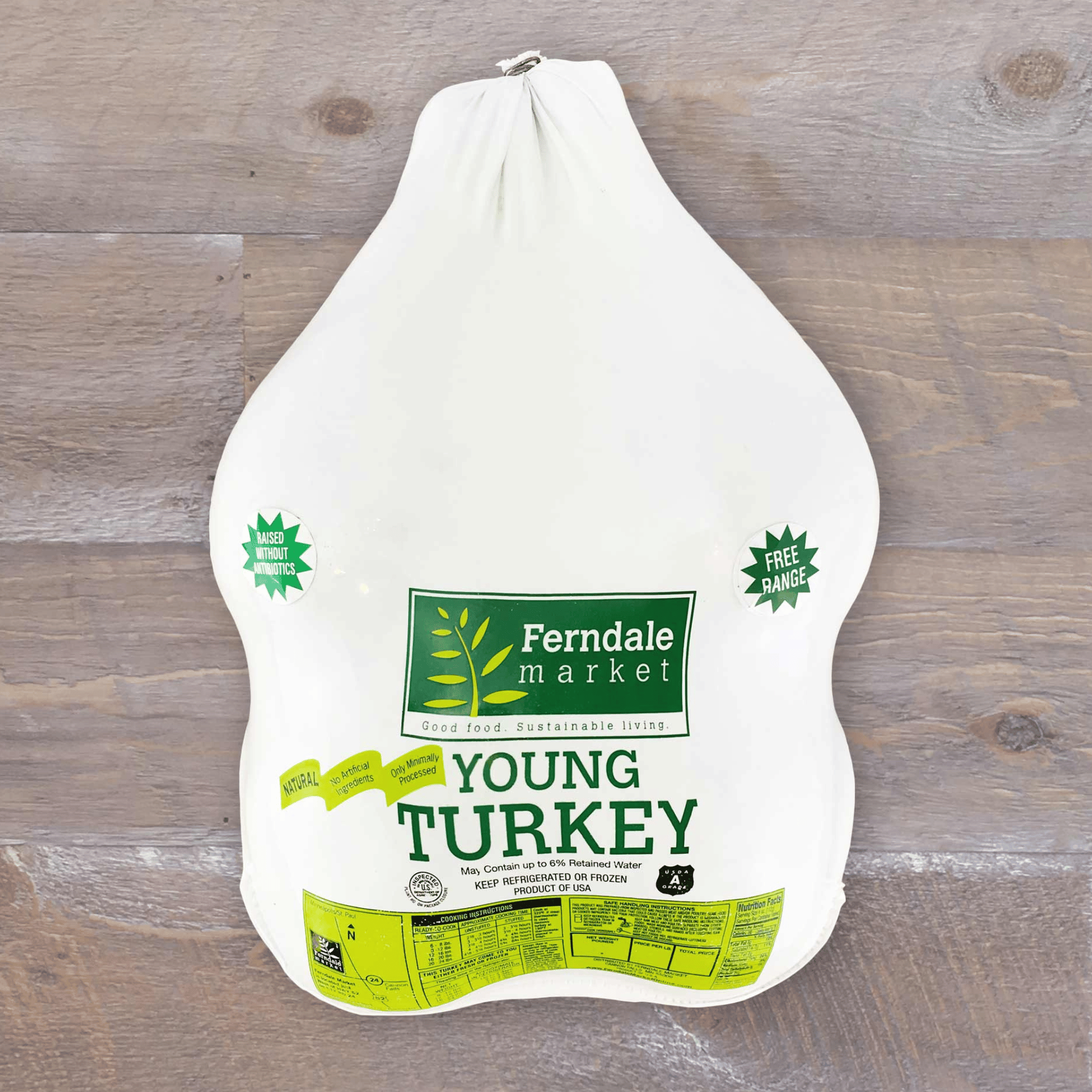 Pasture Raised Whole Turkey