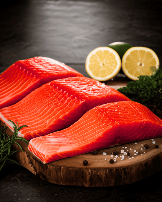 1 (5lb Pack) | Alaskan Sockeye Salmon Portions