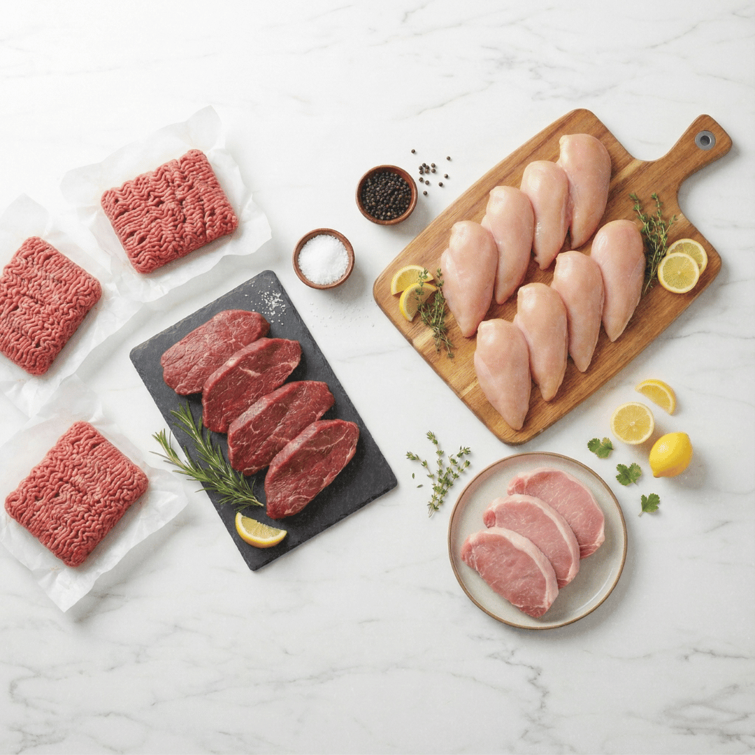Essentials Meat Box | Meat Delivery & Subscription Boxes – Dude Food