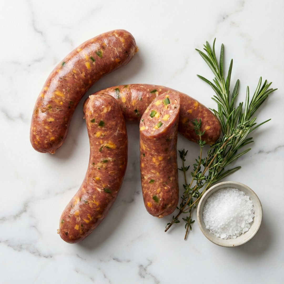 Stuffed Bratwurst (4  Brats in 1 Pack)