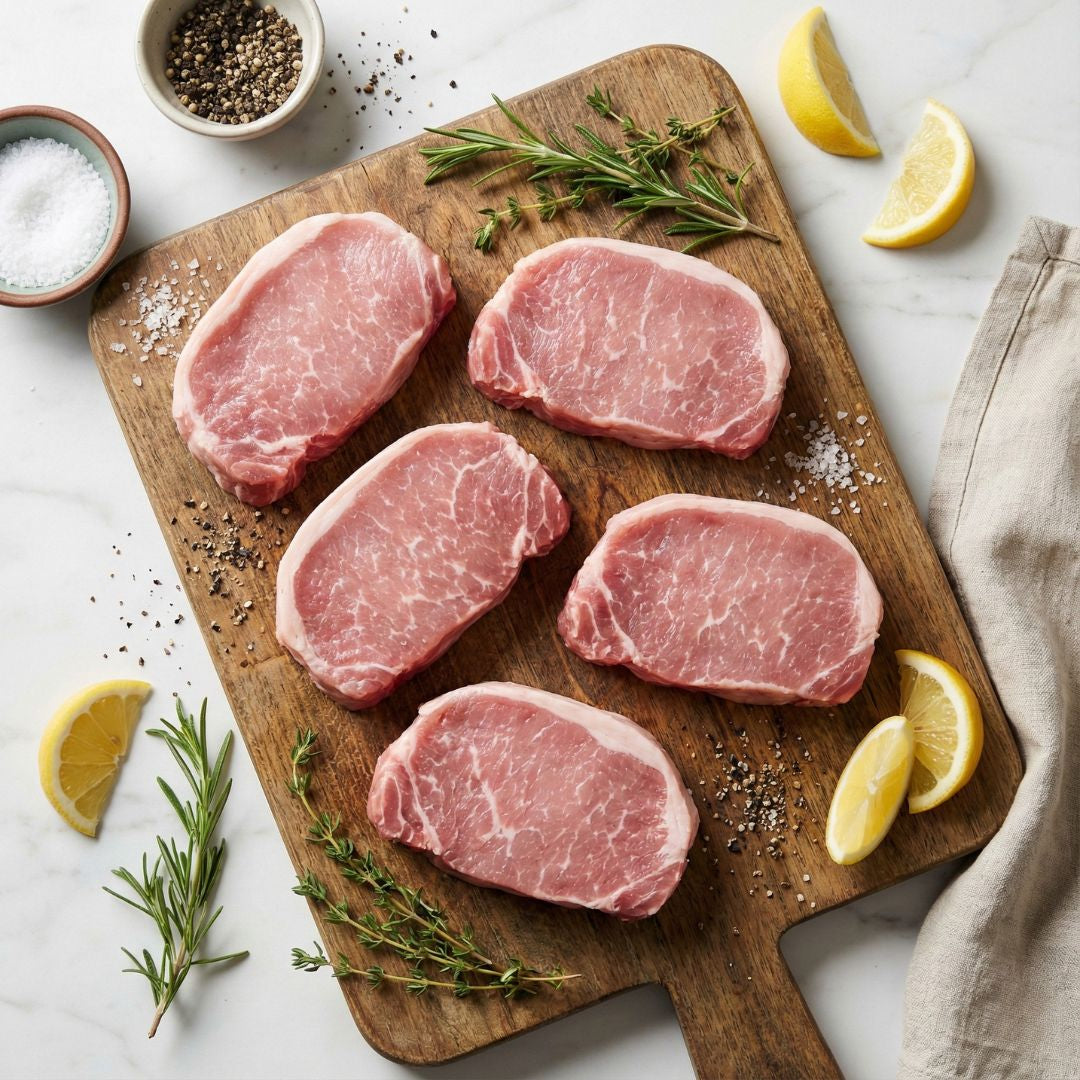 4 (5oz) | Boneless Pork Chops