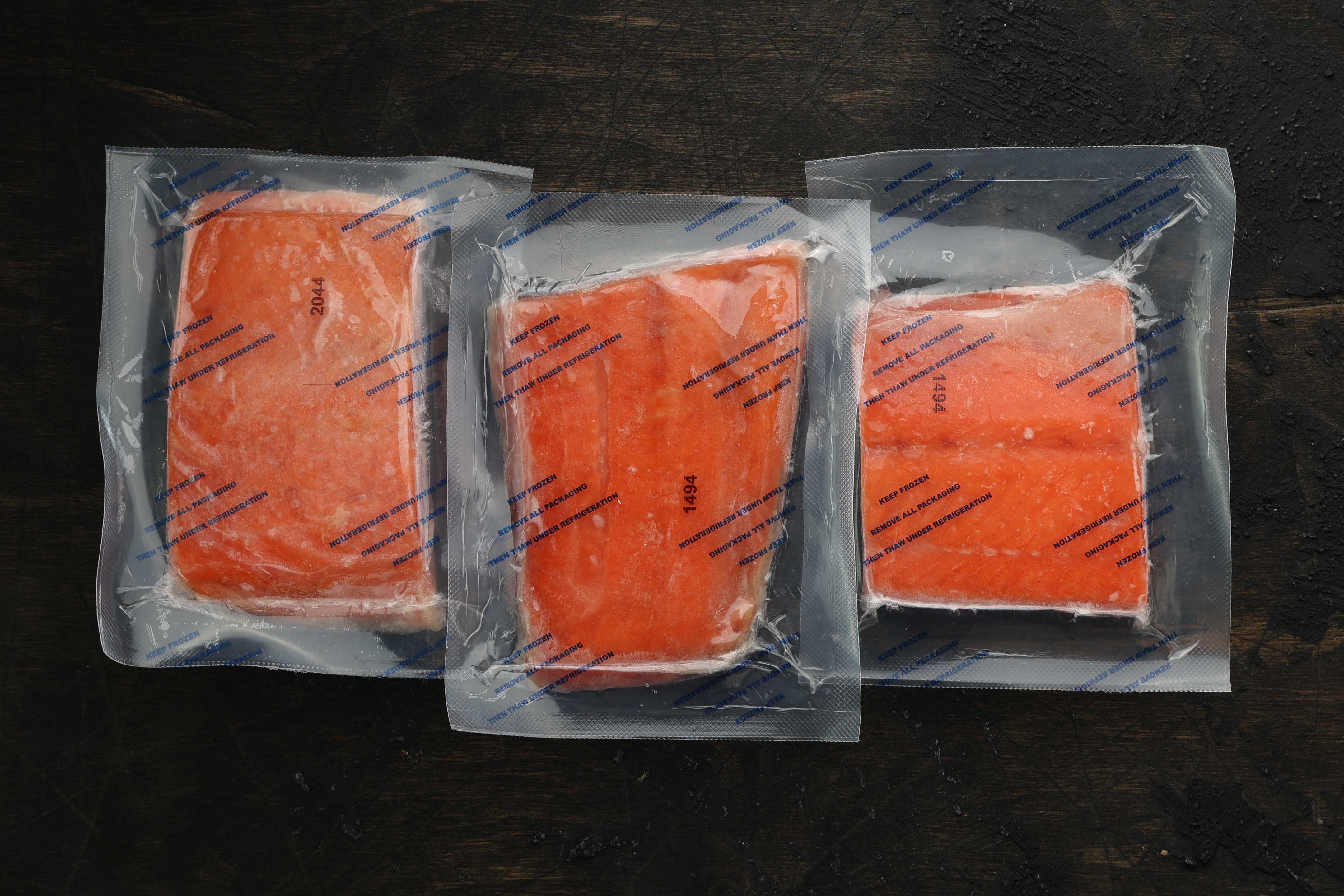 Wild Pacific Sockeye Salmon - 4/6 oz